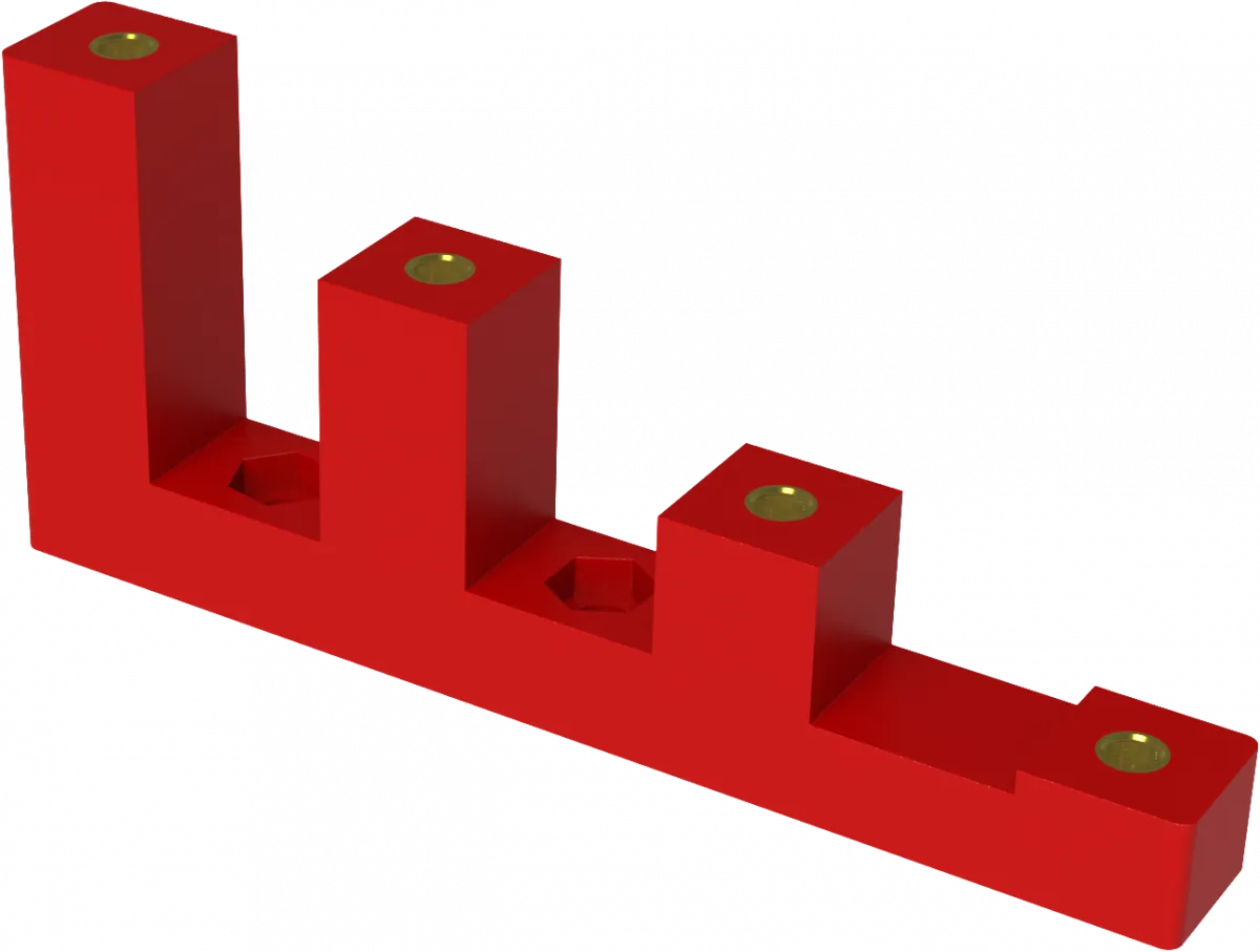 ISOLADOR EPOXI TIPO ESCADA E PARAFUSO MILIMETRO Imagem