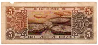 C111 - 5 Cruzeiros - Série 025 - Índio - Data: 1961 - UTG - Foto 2