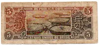 C111 - 5 Cruzeiros - Série 036 - Índio - Data: 1961 - BC - Foto 2