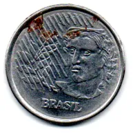 1994 - 1 Real - Moeda Brasil - C/ Danos - Foto 2