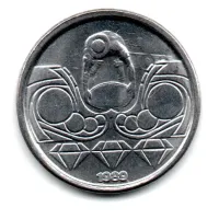 1989 - 10 Centavos - ERRO: Cunho Marcado - Moeda Brasil - Foto 3
