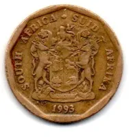 África do Sul - 1993 - 20 Cents