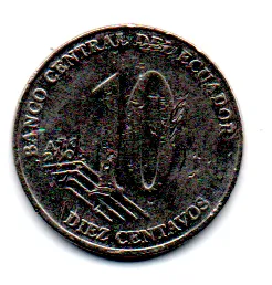 Equador - 2000 - 10 Centavos