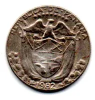 Panamá - 1982 - 1/10 Balboa