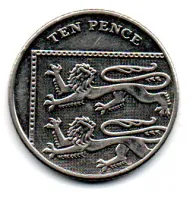 Reino Unido - 2014 - 10 Pence - Foto 2