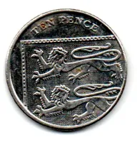 Reino Unido - 2015 - 10 Pence - Foto 2