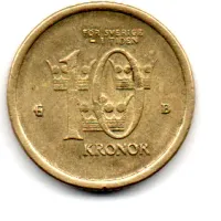 Suécia - 2002 - 10 Kronor - Foto 2