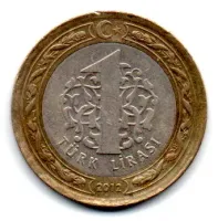 Turquia - 2012 - 1 Lira
