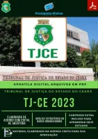 Apostila TJ CE Área Judiciária Técnico 2023