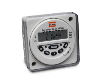 Coel Timer Temporizador Digital Externo Rtstl 20 Prog. 240v