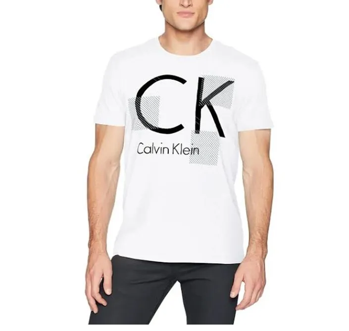 Camiseta CK Calvin Klein Manga Curta Masculino Imagem