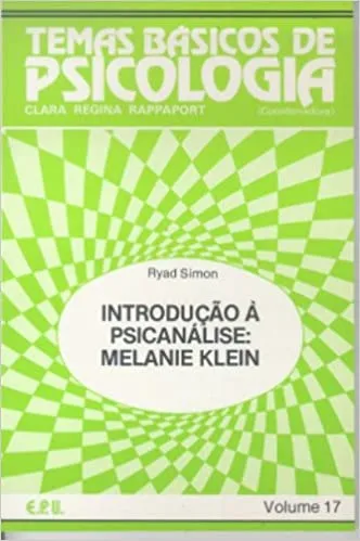INTRODUÇAO A PSICANALISE DE MELANIE KLEIN (PRODUTO USADO - BOM)