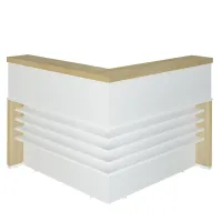 Balcão de Atendimento Angular Executivo 1477 Tamburato 50mm - Foto 5