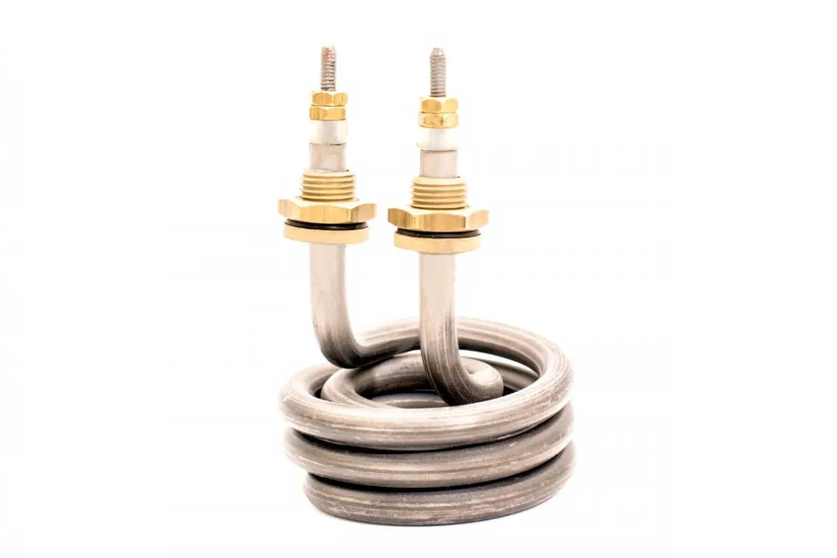 Resistência Tubular Caracol para Banheira. Imagem