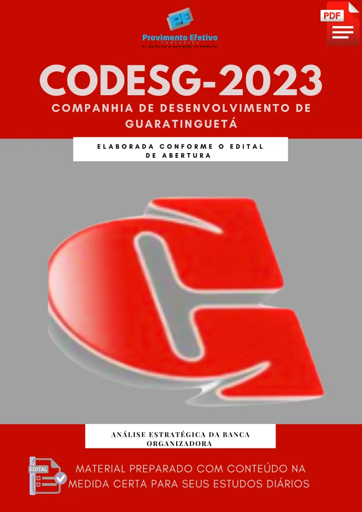 Apostila CODESG 2023 Imagem