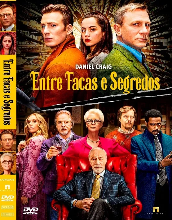 DVD ENTRE FACAS E SEGREDOS - DANIEL CRAIG