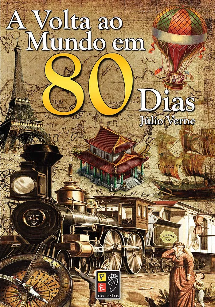 A VOLTA AO MUNDO EM 80 DAS (PRODUTO USADO - MUITO BOM)