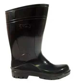  BOTA DE BORRACHA PRETA CANO 28CM CA32180  CRIVAL