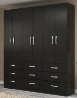 Guarda-Roupa Bergamo 6 Portas 9 Gavetas 1,50 - Foto 6