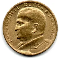 1956 - 50 Centavos - ERRO: Cunho Quebrado - Moeda Brasil - Foto 3