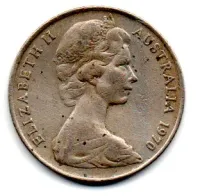 Austrália - 1970 - 10 Cents