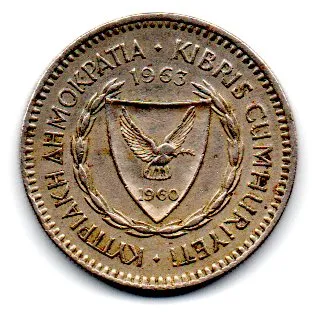 Chipre - 1963 - 50 Mils