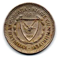 Chipre - 1963 - 50 Mils
