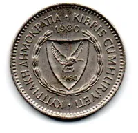 Chipre - 1980 - 50 Mils