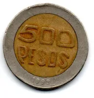 Colômbia - 1993 - 500 Pesos