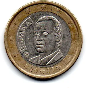 Espanha - 2007 - 1 Euro