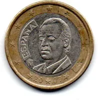 Espanha - 2007 - 1 Euro