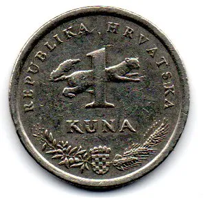 Croácia - 1999 - 1 Kuna