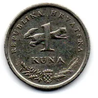 Croácia - 1999 - 1 Kuna
