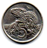 Nova Zelândia - 1975 - 5 Cents - Foto 2