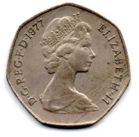 Reino Unido - 1977 - 50 New Pence