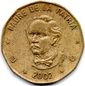 República Dominicana - 2002 - 1 Peso