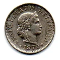 Suíça - 1970 - 5 Rappen