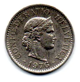Suíça - 1976 - 10 Rappen