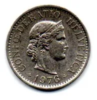 Suíça - 1976 - 10 Rappen
