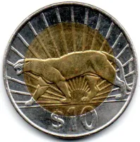 Uruguai - 2015 - 10 Pesos - Foto 2