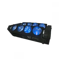 Moving Beam Spider Rgbw Cree 8x12w 4x1 Quadri-led Full Color - Foto 3