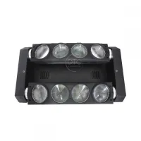 Moving Beam Spider Rgbw Cree 8x12w 4x1 Quadri-led Full Color - Foto 7