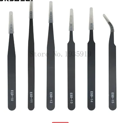 KIT PINÇA 6 PECAS  ESD 10-15