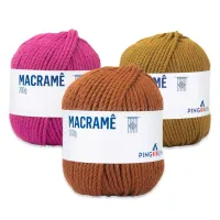 Linha Macramê Pingouin 200g - Foto 2