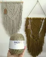 Linha Macramê Pingouin 200g - Foto 5