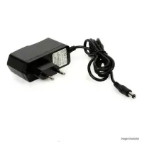 Fonte Blindada 1A 12V Bivolt preta pino plugue