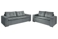 Sofá Conjunto 2 + 3 Galápagos 8000 em veludo  - Foto 10