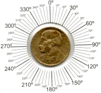 1954 - 20 Centavos - ERRO: Reverso Inclinado - Moeda Brasil - Foto 2