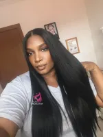 Liso Nanda 70 cm HD Lace front   premium  35x17 repartição livre big® - Foto 3
