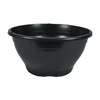 25 Vasos Cuia 21 para suculentas - Preto - Foto 4